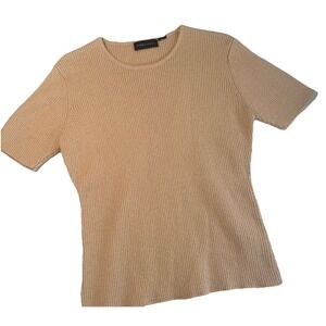 Anne Klein II Women's Mohair Sweater Shirt Sleeve Shirt Business Casual‎ Money